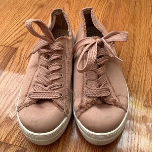 Pink Platform Sneakers